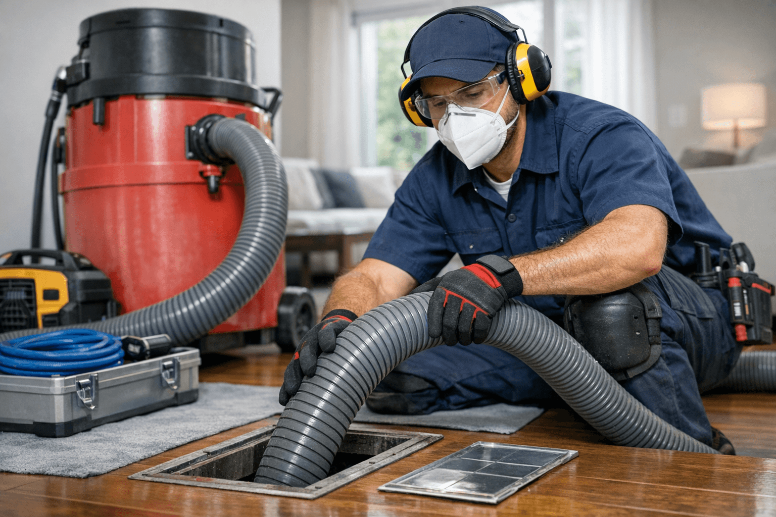 What is Included in Professional Air Duct Cleaning?
