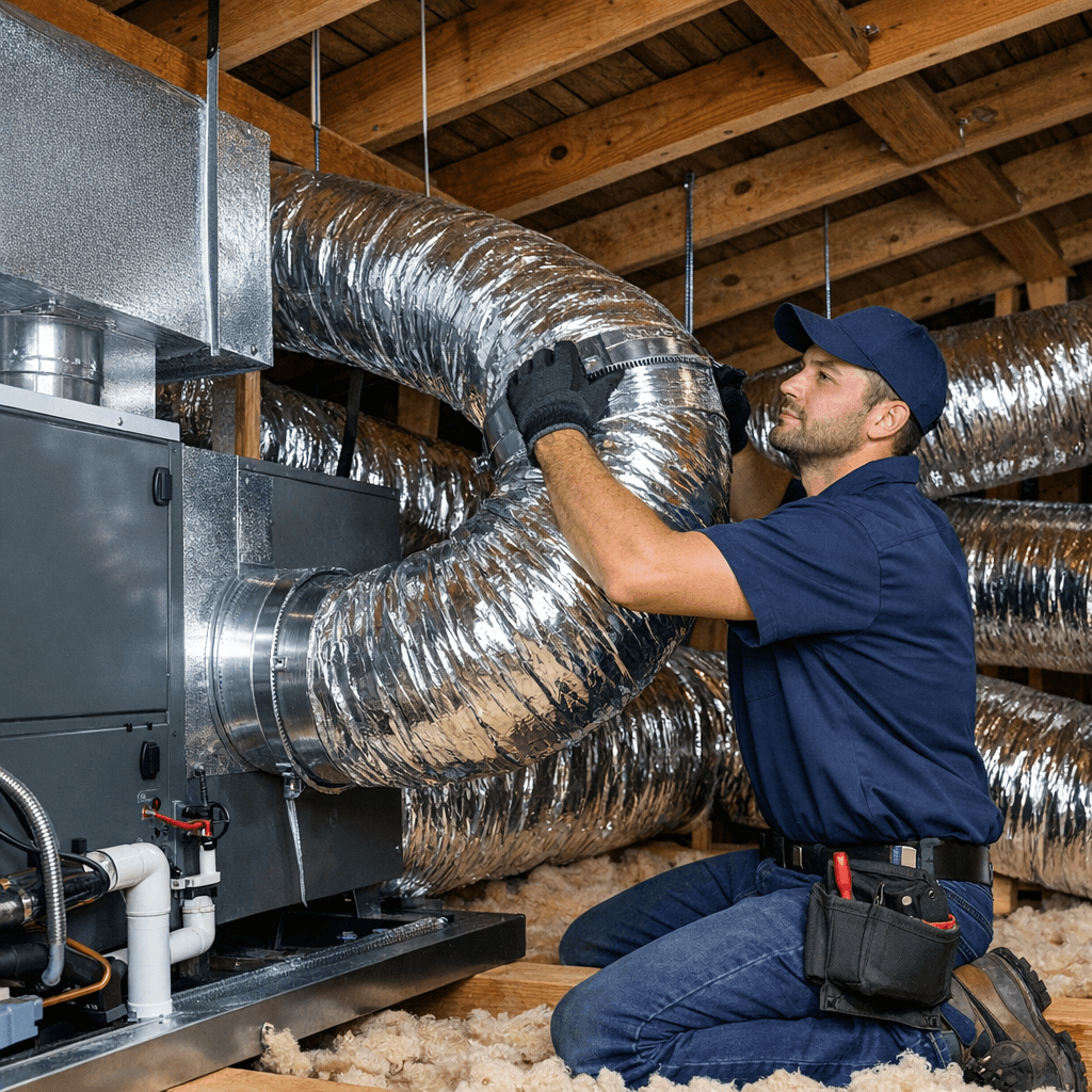 Duct Sealing vs Replacement: Which Does Your Florida Home Need? - Professional service process